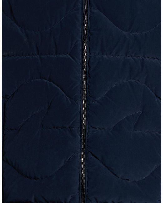Paul & Shark Blue Puffer Polyester, Nylon for men