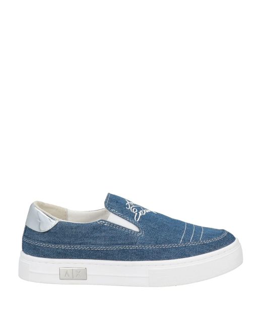 ARMANI EXCHANGE Blue Trainers