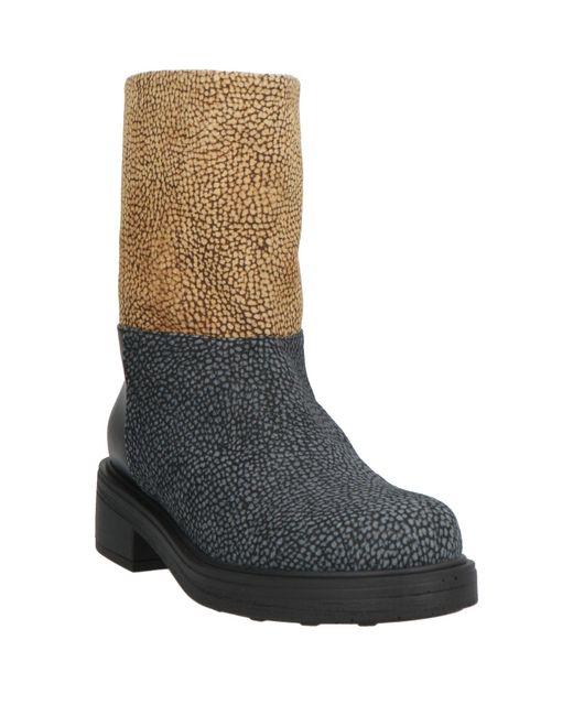 Borbonese Brown Ankle Boots