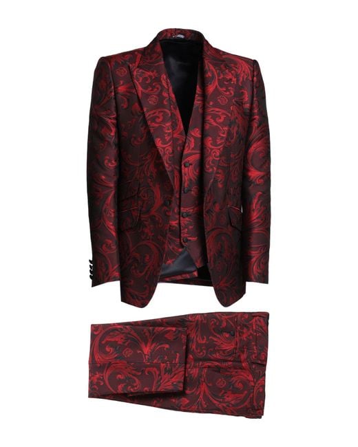 Dolce & Gabbana Anzug in Red für Herren