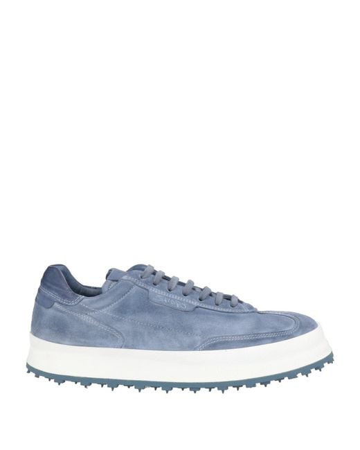 shotof Blue Sneakers Leather for men