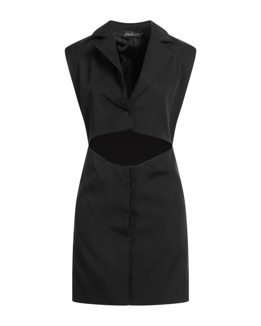 VANESSA SCOTT Black Mini Dress