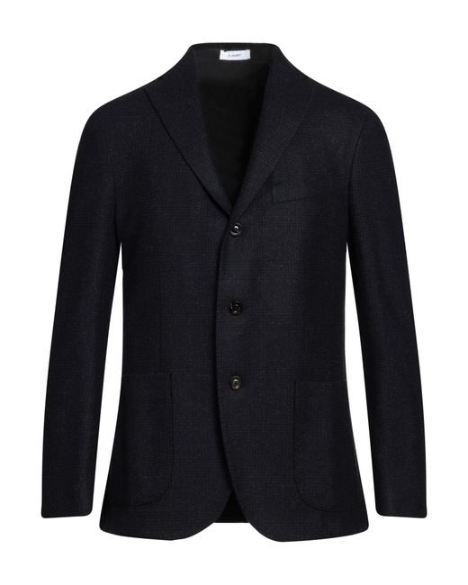 Boglioli Blue Blazer Virgin Wool for men