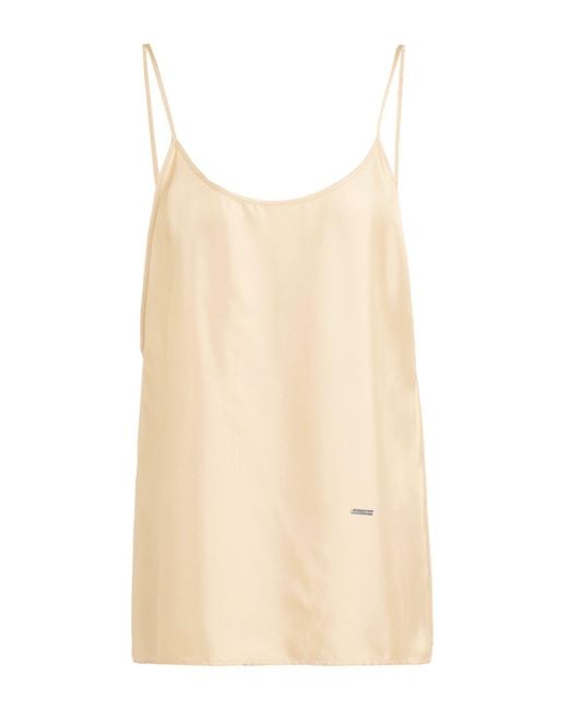 Top DSquared² de color Natural