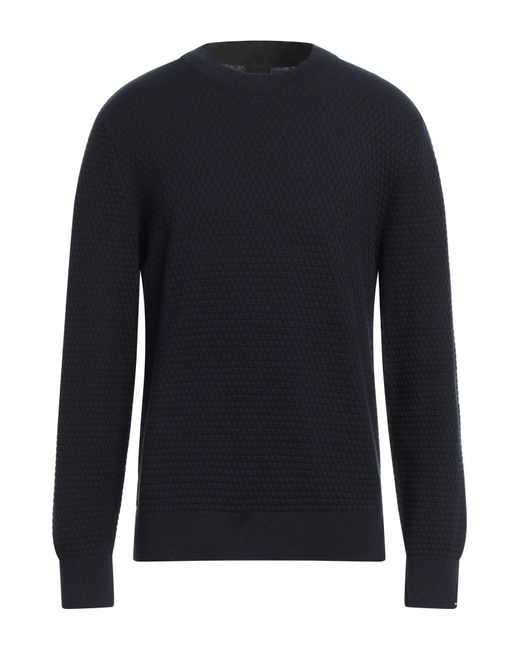 ARMANI EXCHANGE Blue Midnight Sweater Cotton for men