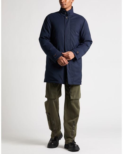 KIRED Blue Puffer Virgin Wool, Nylon, Silk, Elastane for men