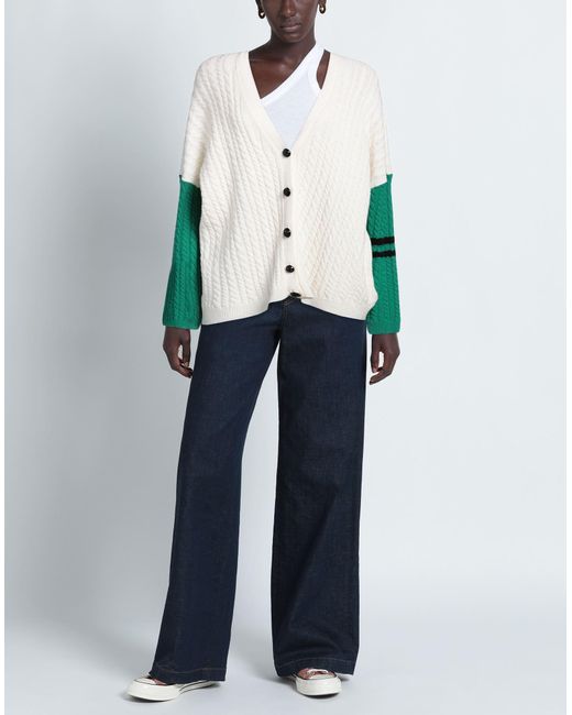 MSGM White Cardigan