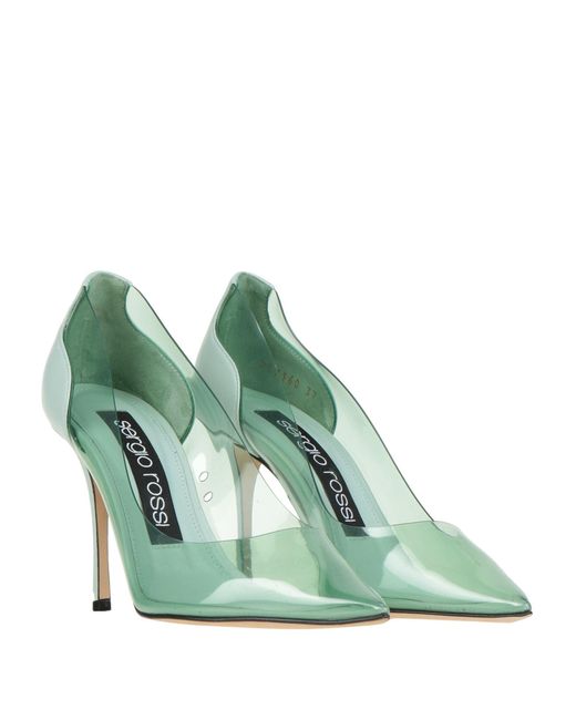 Sergio Rossi Green Pumps