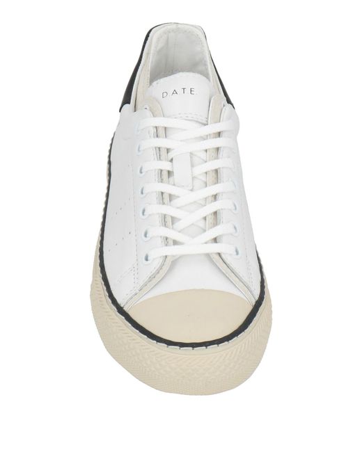 Date White Sneakers Leather