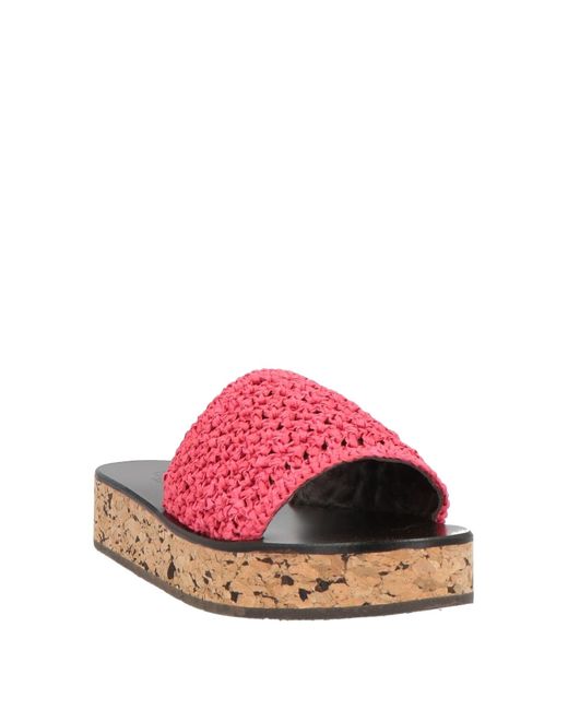 Ancient Greek Sandals Pink Sandals