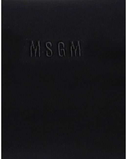 MSGM Black Top Cotton