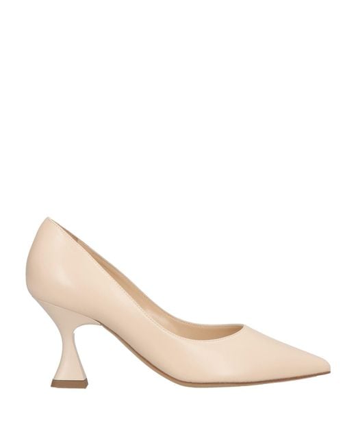 Baldinini Natural Blush Pumps Leather