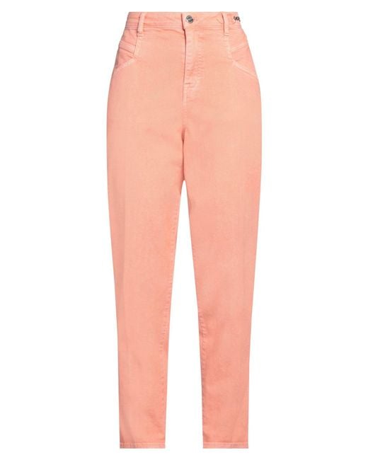 Mason's Pink Jeans Cotton, Elastane