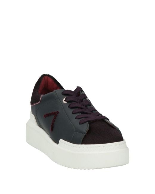 ED PARRISH Black Sneakers Leather
