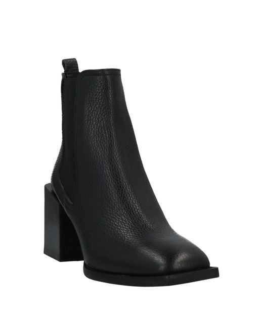 Pollini Black Ankle Boots
