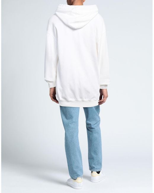 Ann Demeulemeester White Sweatshirt for men