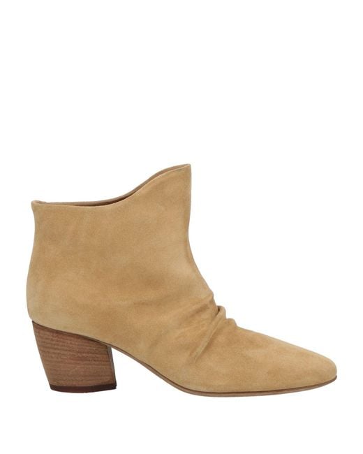 Officine Creative Brown Ankle Boots Leather