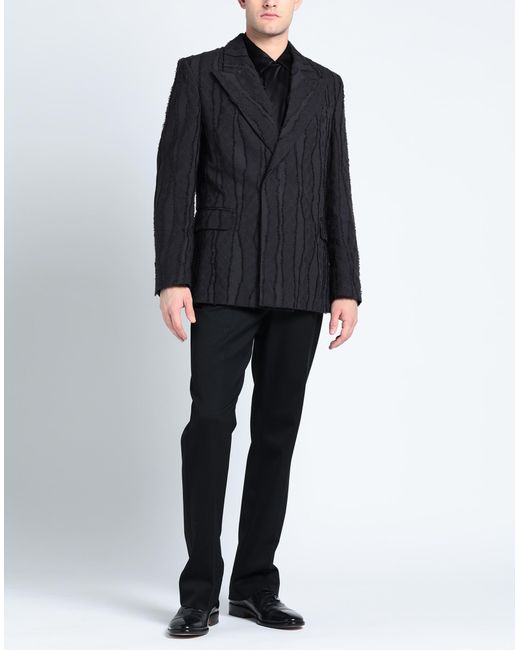 MSGM Black Blazer for men