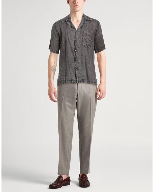 Camicia di Crossley in Gray da Uomo