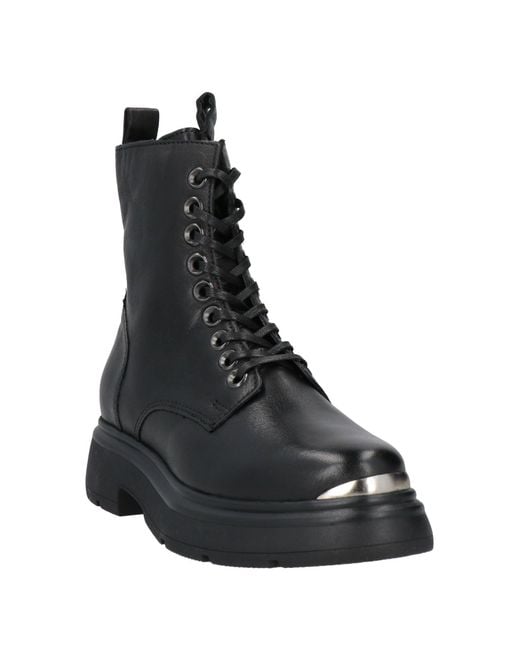 Mjus Black Ankle Boots Leather