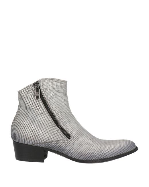 Jo Ghost Ankle Boots in Gray | Lyst