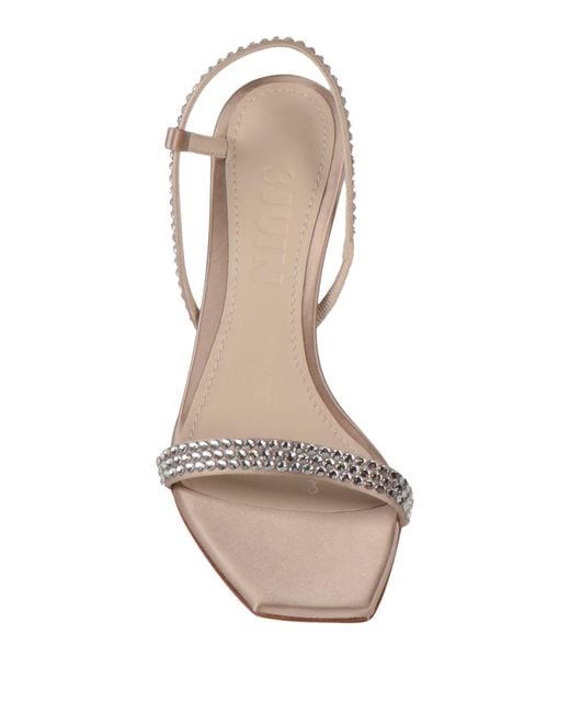 3Juin Metallic Sandals