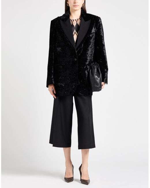 Aniye Records Black Blazer Polyester