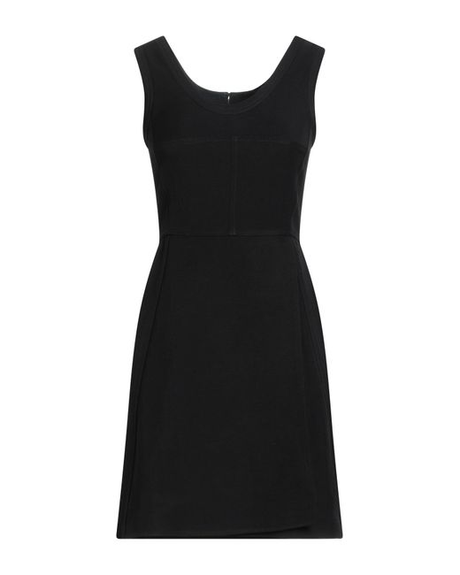 Jil Sander Black Mini-Kleid