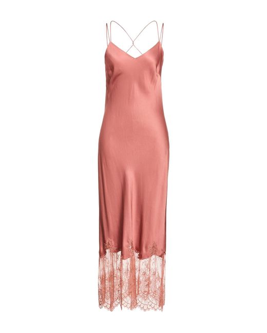 Twinset Pink Midi Dress