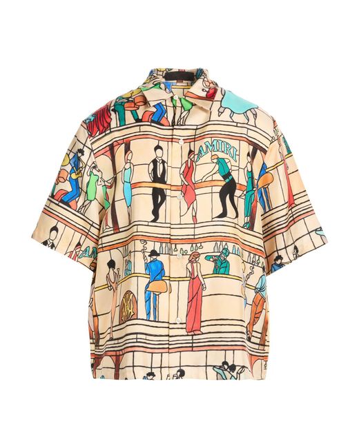 Amiri Natural Shirt Silk for men