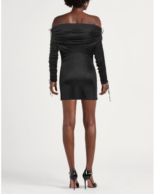 Atlein Black Mini-Kleid