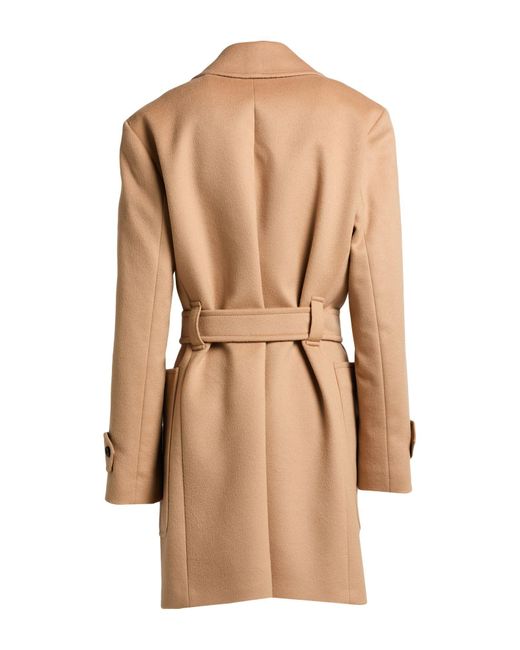 Burberry Natural Coat Wool, Cashmere