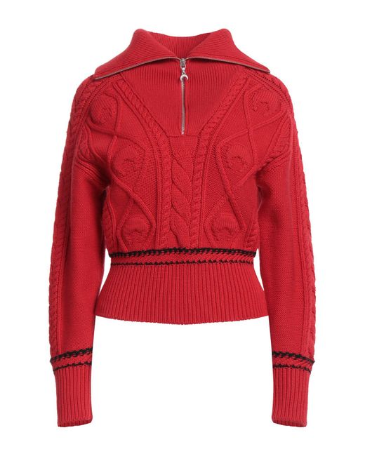 MARINE SERRE Red Sweater