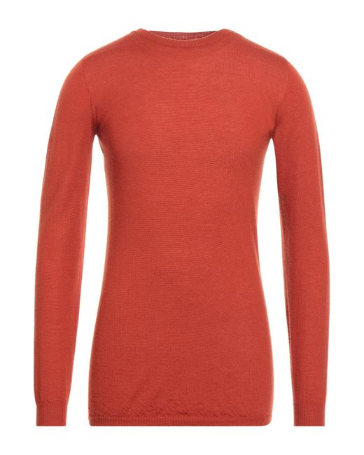 Rick Owens Red Sweater for men