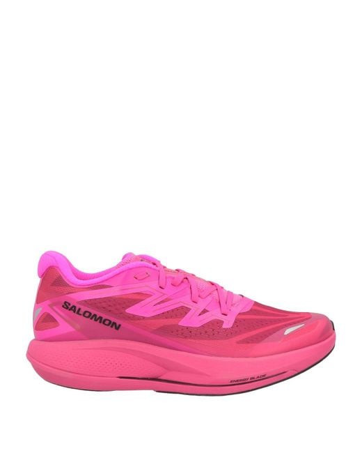 Salomon Pink Sneakers