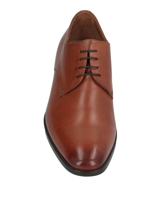 Boss Brown Lace-Up Shoes for men