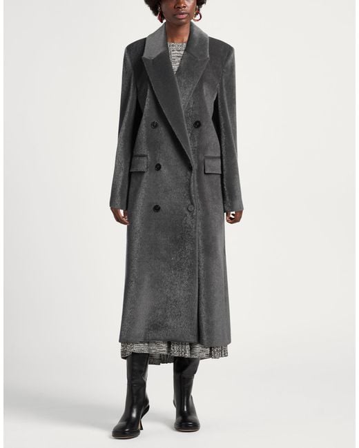 Gaelle Paris Gray Coat