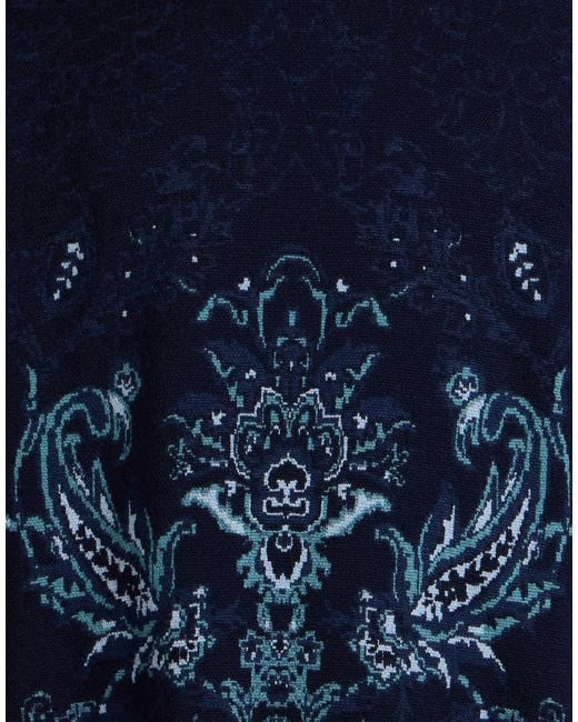 Etro Blue Sweater Wool for men