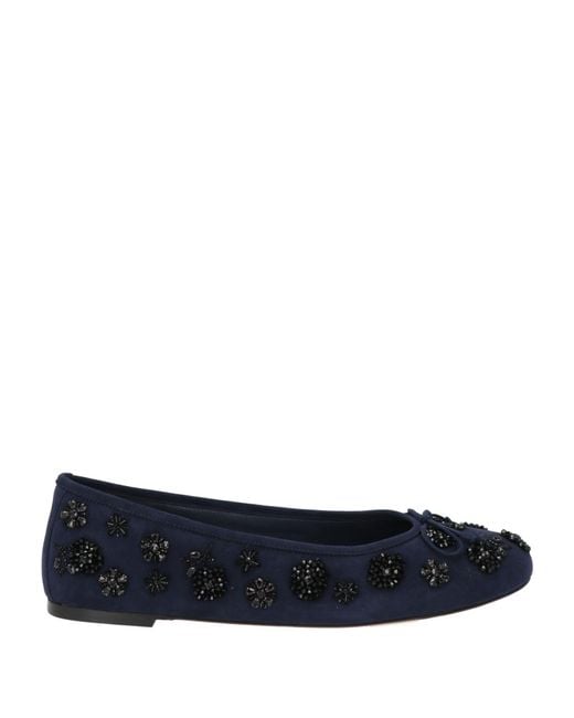 Stuart Weitzman Blue Ballerina