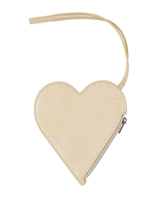 Bustina di Jil Sander in Natural