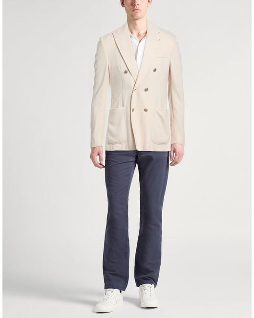 Eleventy Natural Blazer Wool for men