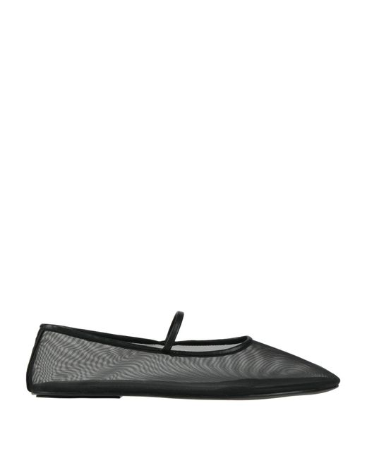 Jeffrey Campbell Black Ballet Flats