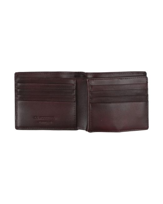 La Martina Purple Wallet for men