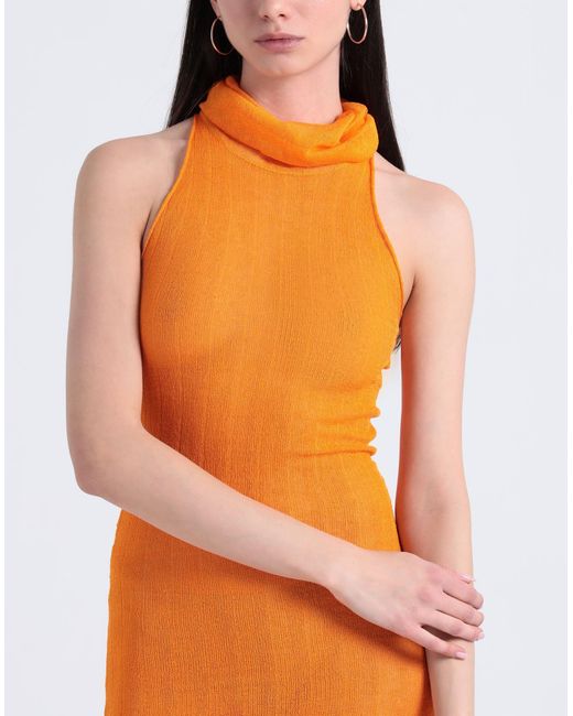 Paloma Wool Orange Maxi Dress