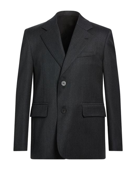 Wooyoungmi Black Blazer Wool for men