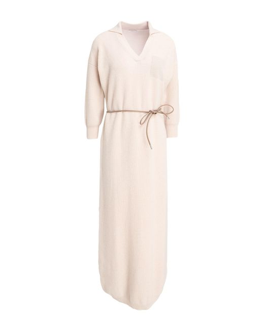 Peserico White Midi Dresses