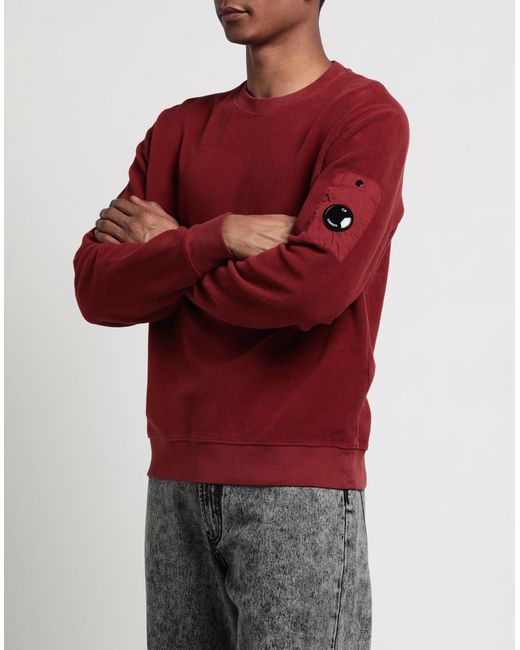 C P Company Red Sweatshirt for men