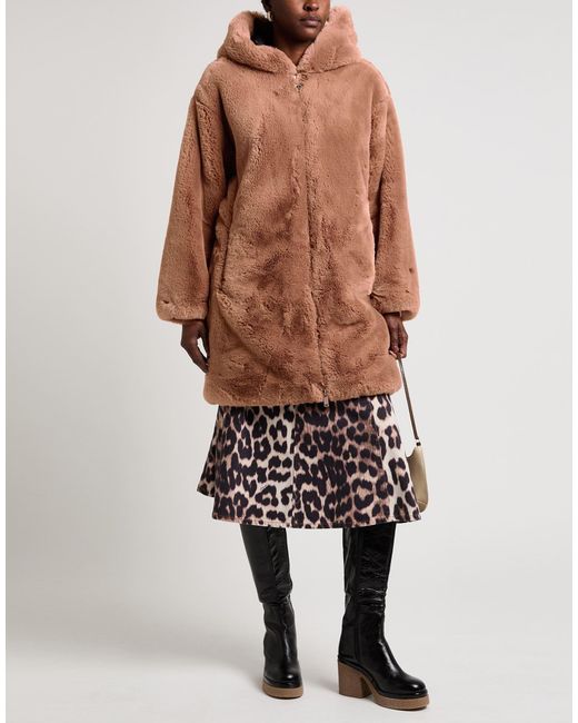 Moose Knuckles Brown Shearling & Teddy