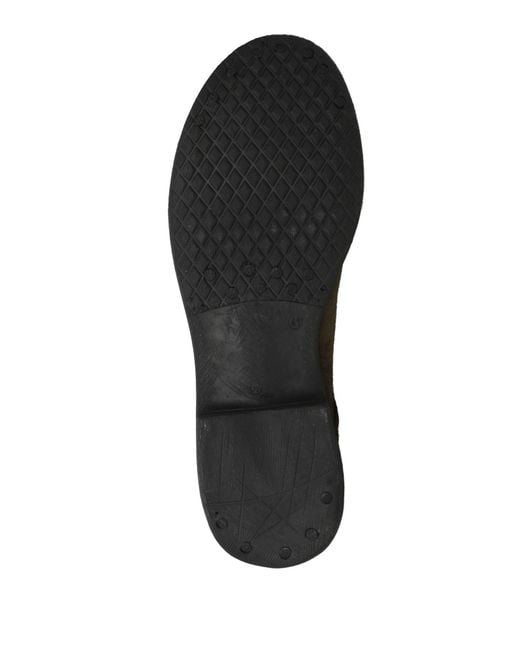 Mjus Brown Military Lace-Up Shoes Leather for men