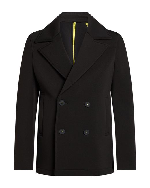 Manuel Ritz Black Coat for men
